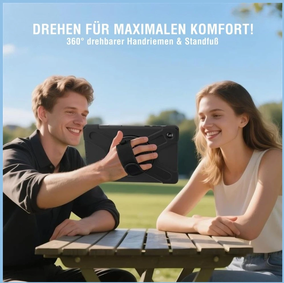 Apsauginis Dėklas 4smarts Rugged Grip skirtas Samsung Galaxy Tab A11