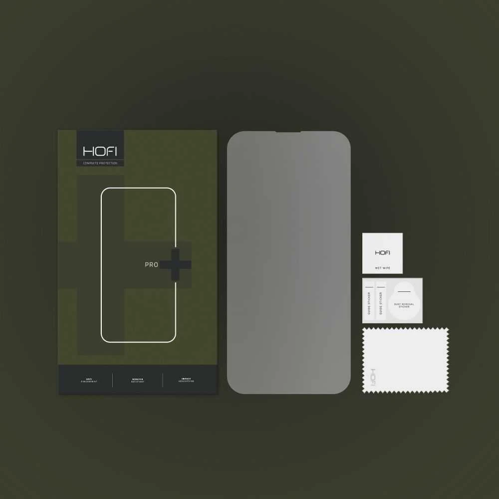 HOFI GLASS PRO+ IPHONE 14 PRO SKAIDRUS GRŪDINTAS STIKLAS
