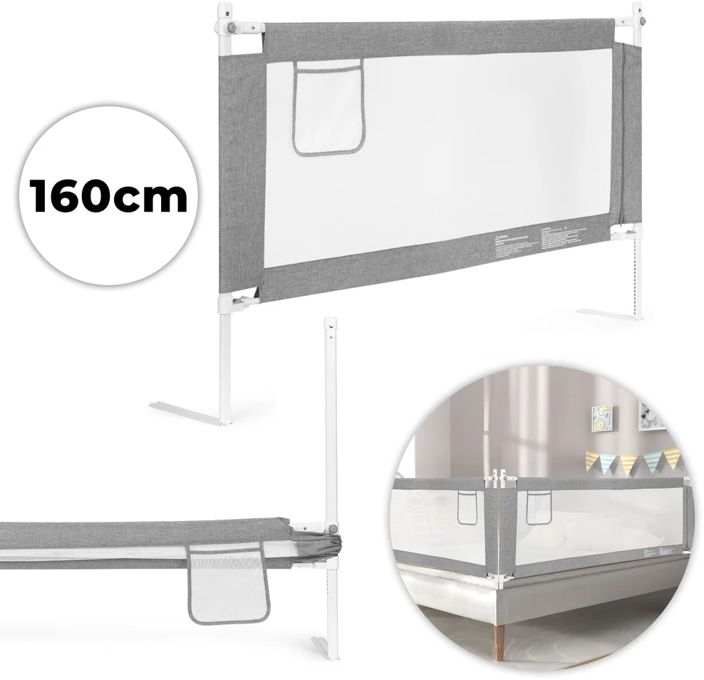 ECOTOYS lovos apsauginis turėklas 160 cm, vaiko apsauga