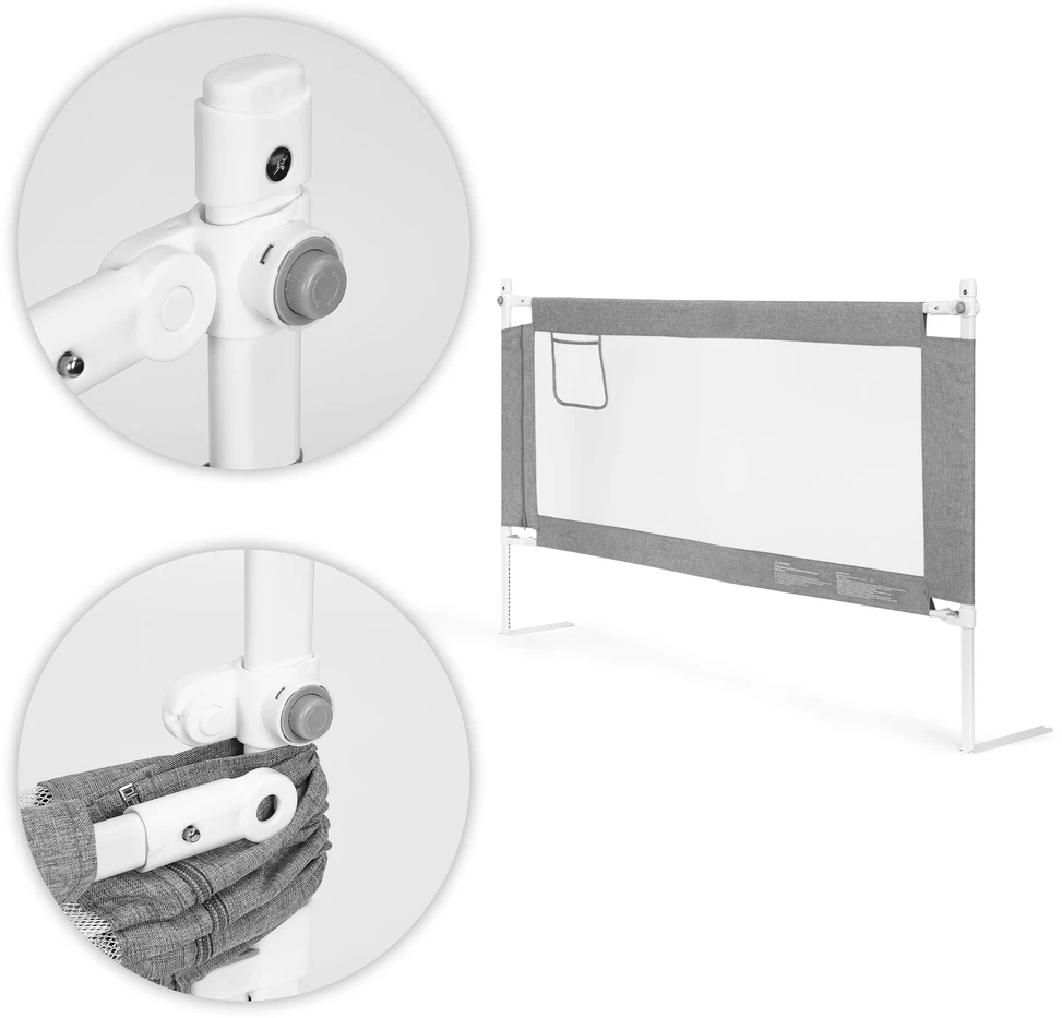 ECOTOYS lovos apsauginis turėklas 160 cm, vaiko apsauga