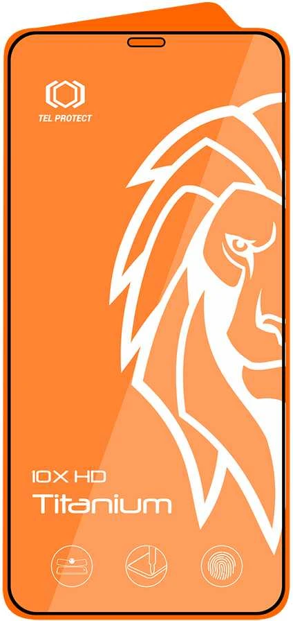 Tel Protect Apple Apsauginis stiklas 10X HD Titanium skirtas iPhone 12/12 Pro