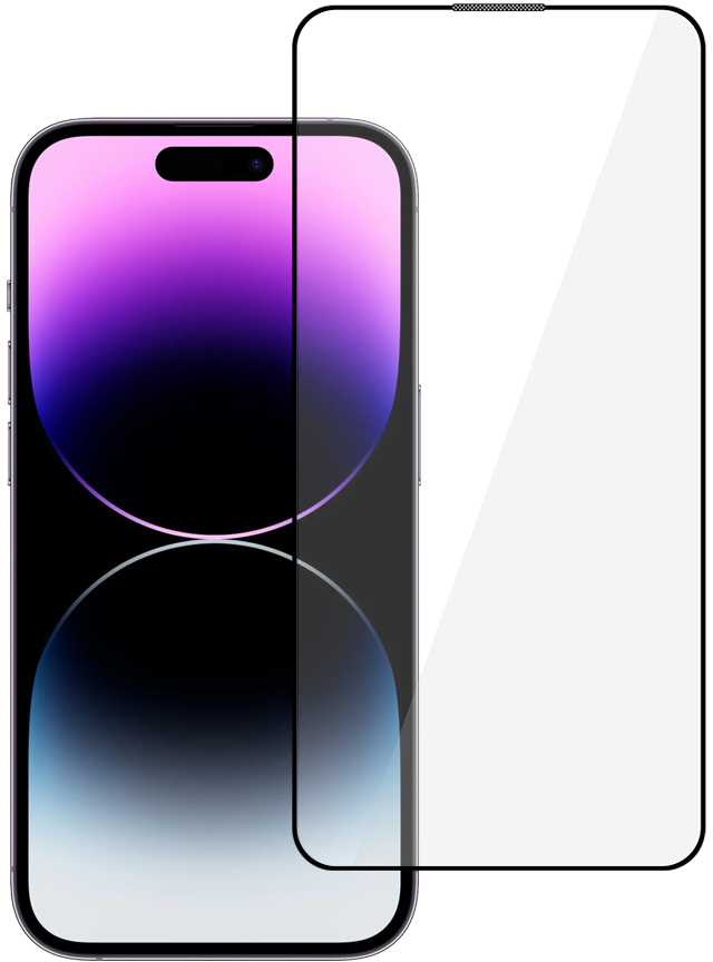 Grūdinto stiklo „Tel Protect 10X HD Titano“ sijonas Apple iPhone 14 Pro
