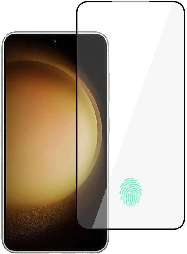 Tel Protect Apsauginis stiklas 10X HD Titanium skirtas Samsung Galaxy S22/S23 (with fingerprint unlock)