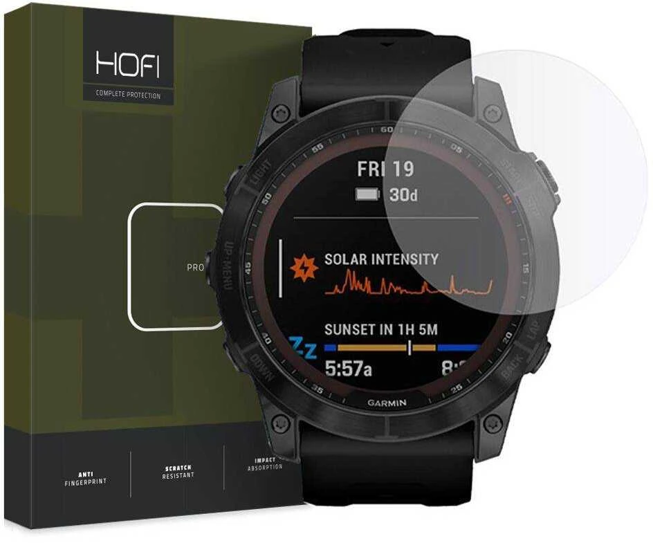Apsauginis stiklas 2.5D Garmin Fenix 6X / 6X Pro Hofi Glass Pro+