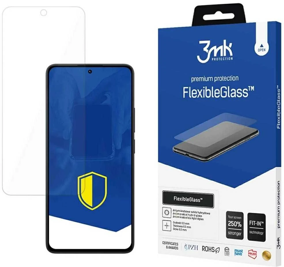 3MK FlexibleGlass Redmi 13 4G/5G, Hibridinis stiklas
