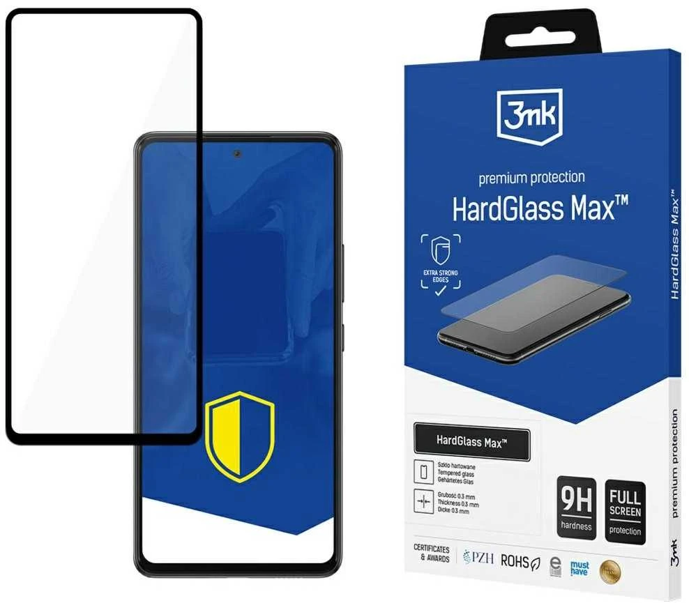 Apsauginis stiklas 3MK HardGlass Max skirtas Samsung Galaxy A53 5G