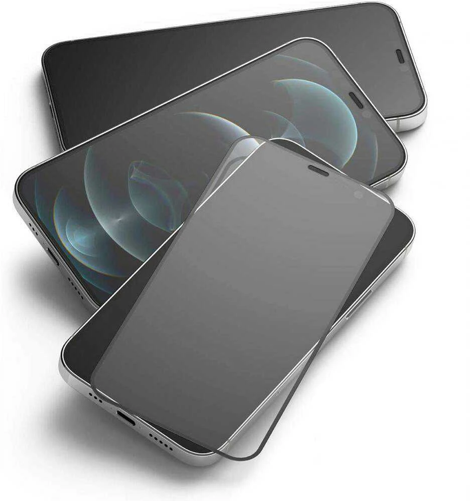 Apsauginis stiklas 5D Apple iPhone 13 / 13 Pro Hofi Glass Pro+ juodos spalvos