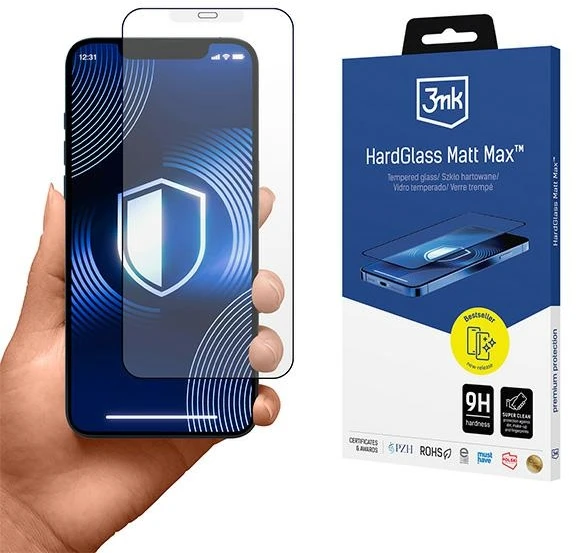 3MK HardGlass Matt Max iPhone 14 Pro Max6.7″