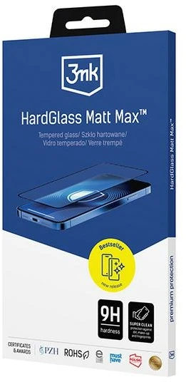3MK HardGlass Matt Max iPhone 14 Pro Max6.7″