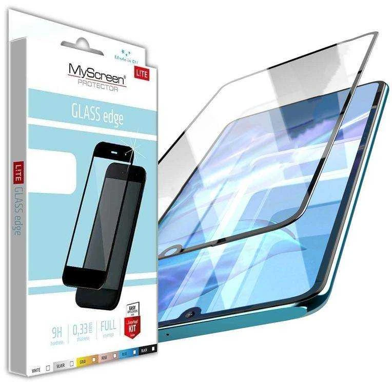 „MyScreen MS Diamond Glass Edge Lite FG“ Xiaomi Redmi Note 10 5G juodas „Full Glue“