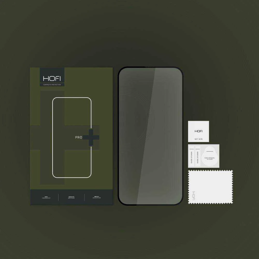 Apsauginis stiklas Apple iPhone 15 Pro Max Hofi Glass Pro+ juodos spalvos