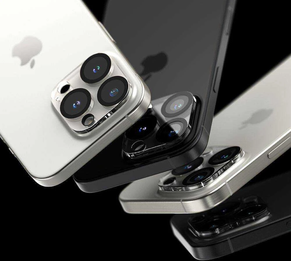 Apsauginis stiklas Apple iPhone 16 Pro / 16 Pro Max Ringke Camera Protector 2-pack Clear