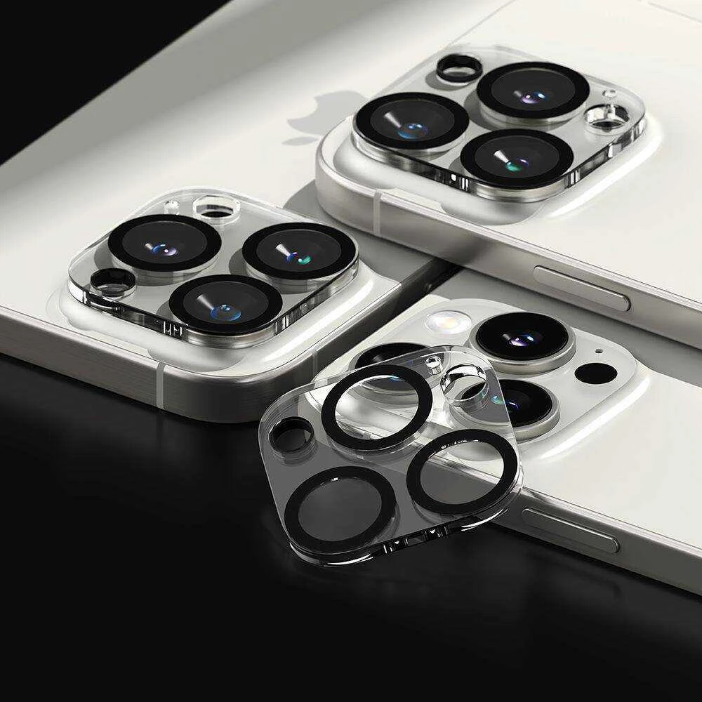 Apsauginis stiklas Apple iPhone 16 Pro / 16 Pro Max Ringke Camera Protector 2-pack Clear