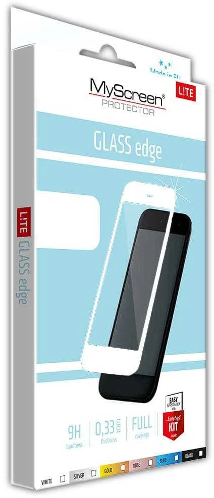 Apsauginis stiklas Apple iPhone SE 2022 / SE 2020 / 7 / 8 MyScreen Lite Edge baltas Full Glue