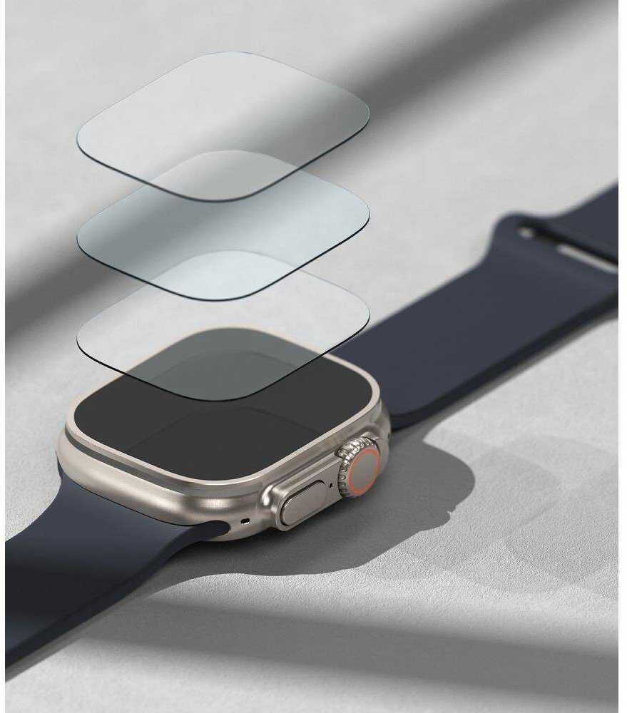 Apsauginis stiklas Apple Watch Ultra 49mm Ringke ID FC Glass 4-pack