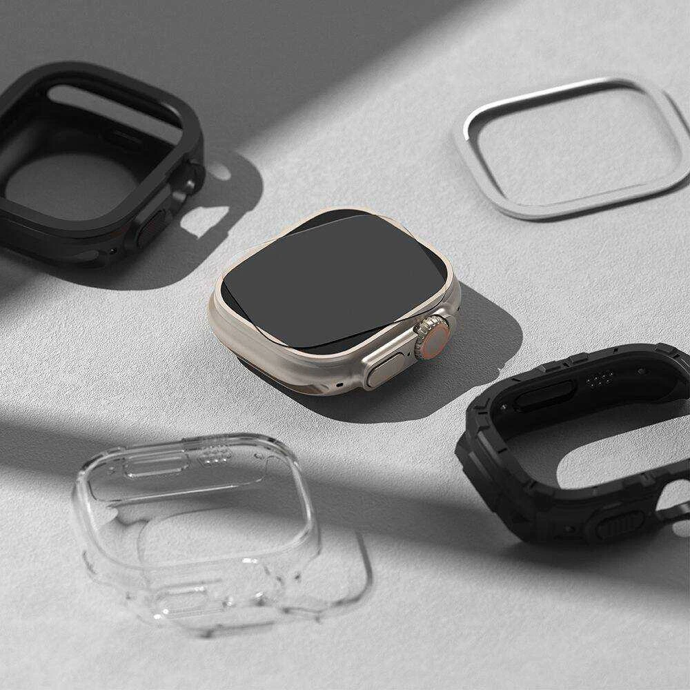 Apsauginis stiklas Apple Watch Ultra 49mm Ringke ID FC Glass 4-pack