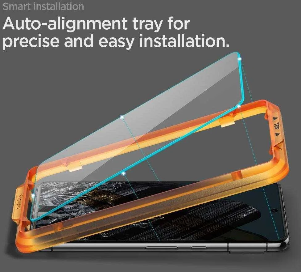 Spigen Glass tR AlignMaster 2 Pack – Google Pixel 8 Pro