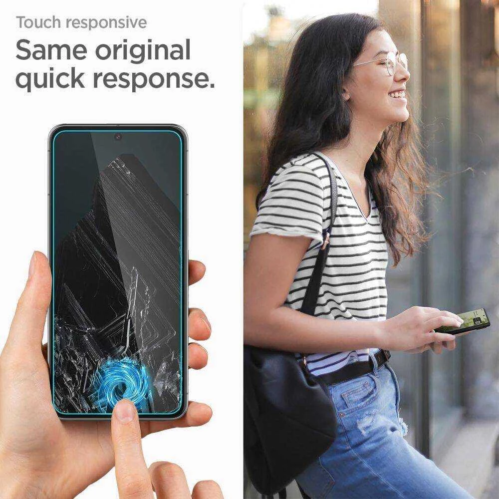 Spigen Glass tR AlignMaster 2 Pack – Google Pixel 8 Pro