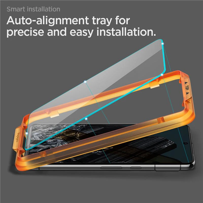 Spigen Glass tR AlignMaster 2 Pack – Google Pixel 8 Pro