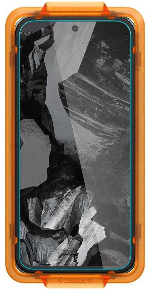 Apsauginis stiklas Google Pixel 8A Spigen ALM Glas.tr 2-pack skaidrus