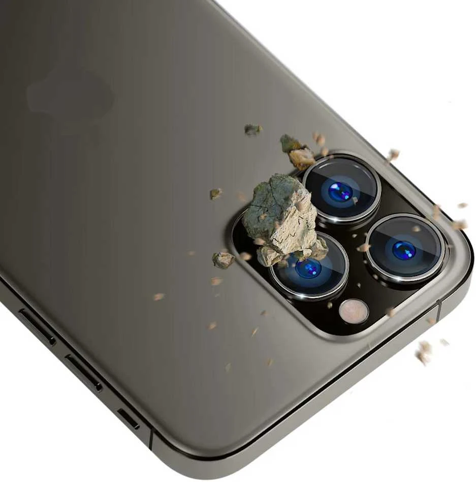 Apsauginis stikliukas kamerai 3mk Lens Pro Apple iPhone 13 Pro/13 Pro Max juodas