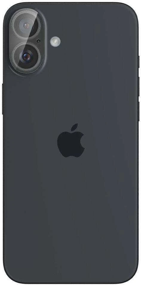Apsauginis stiklas kamerai Apple iPhone 16 / Apple iPhone 16 Plus Spigen Optik Glas.tr kameros apsauga 2 vnt. Crystal Clear