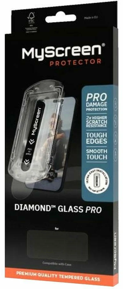 Apsauginis stiklas MyScreen Diamond Glass Pro Fit Frame skirtas Samsung Galaxy S25
