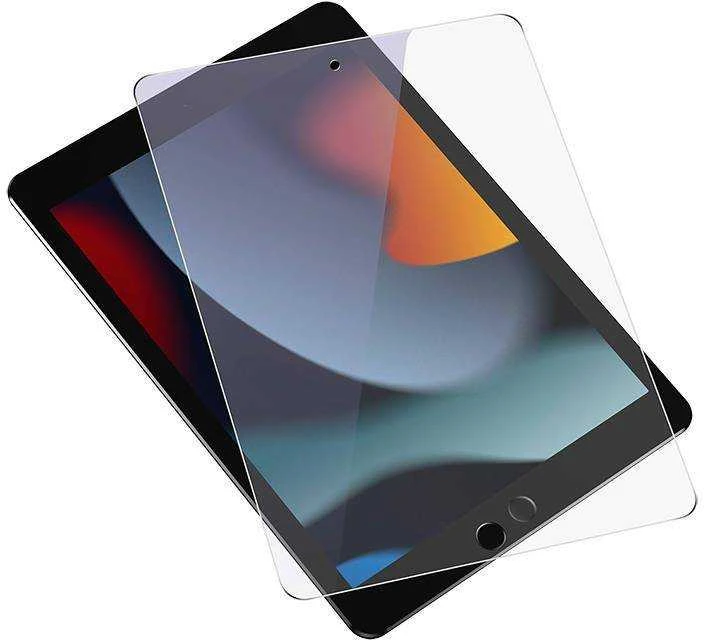 Grūdintas stiklas Baseus Crystal 0.3 mm, skirtas iPad Pro/Air3 10.5" / iPad 7/8/9 10.2" (2 vnt)