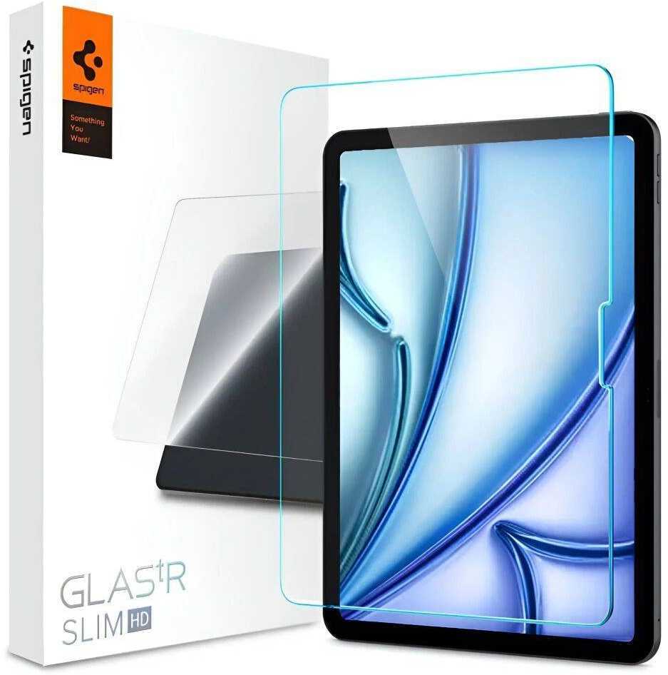 Spigen Glas.TR Slim – Tempered glass for Apple iPad Air 11 M3 2025 / M2 2024 Transparent