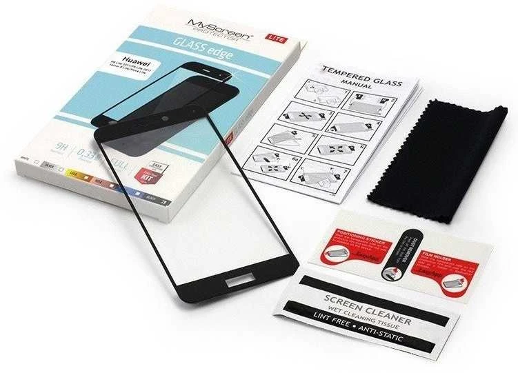 LCD apsauginis stikliukas MyScreen Diamond Lite Edge Full Glue Samsung A715 A71/M515 M51 juodas