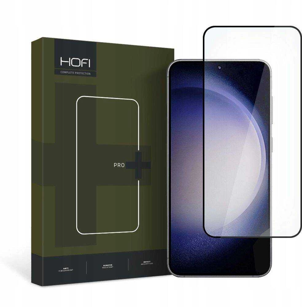 Apsauginis stiklas Samsung Galaxy S23 Hofi Glass Pro+ juodos spalvos