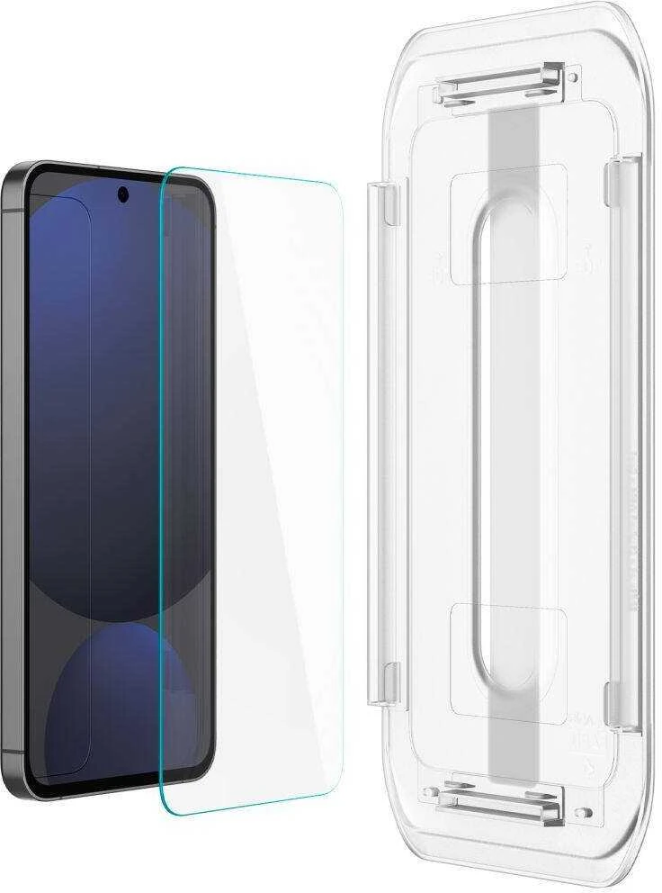 Apsauginis stiklas Samsung Galaxy S24 FE Spigen Glas.tr „EZ Fit” 2 vnt. Clear