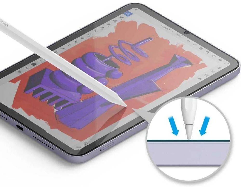 Apsauginis stiklas Samsung Galaxy Tab S7+ 12.4 / S7 FE 12.4 / S8+ 12.4 / S9+ 12.4 Hofi Glass Pro+ Clear