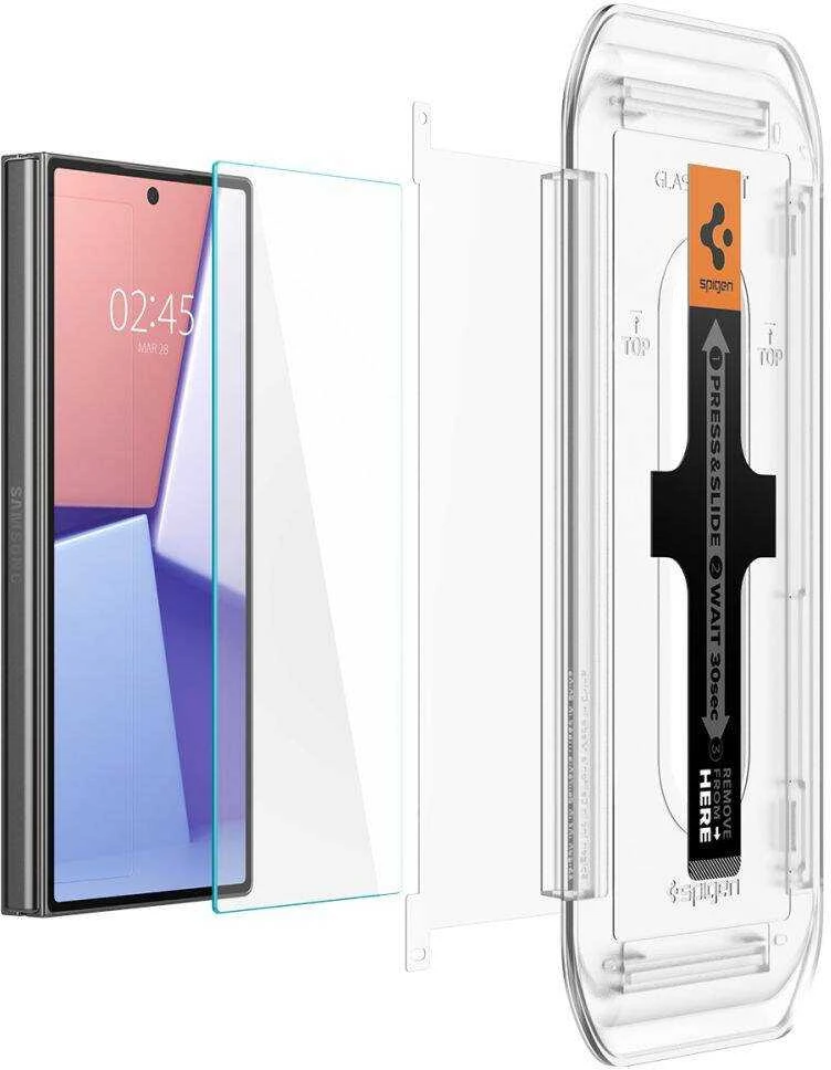Spigen Glas.TR EZ Fit 2 vnt. – Apsauginis stiklas skirtas Samsung Galaxy Z Fold 6 (2 pieces)