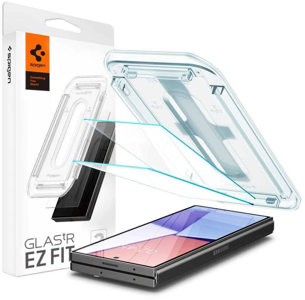 Spigen Glas.TR EZ Fit 2 vnt. – Apsauginis stiklas skirtas Samsung Galaxy Z Fold 6 (2 pieces)