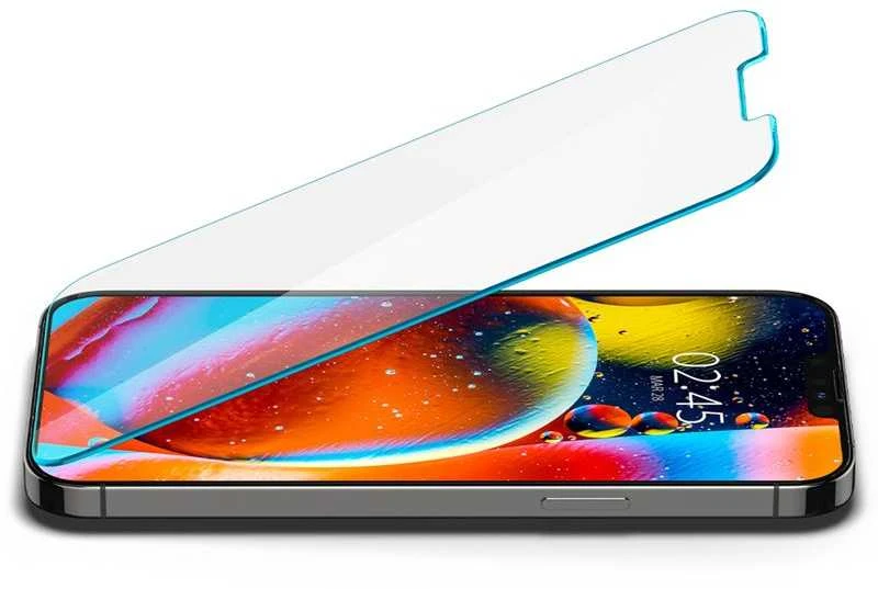 Apsauginis stiklas Spigen GLAS.TR „EZ FIT” 2-pack Apple iPhone 13 Pro Max Privacy