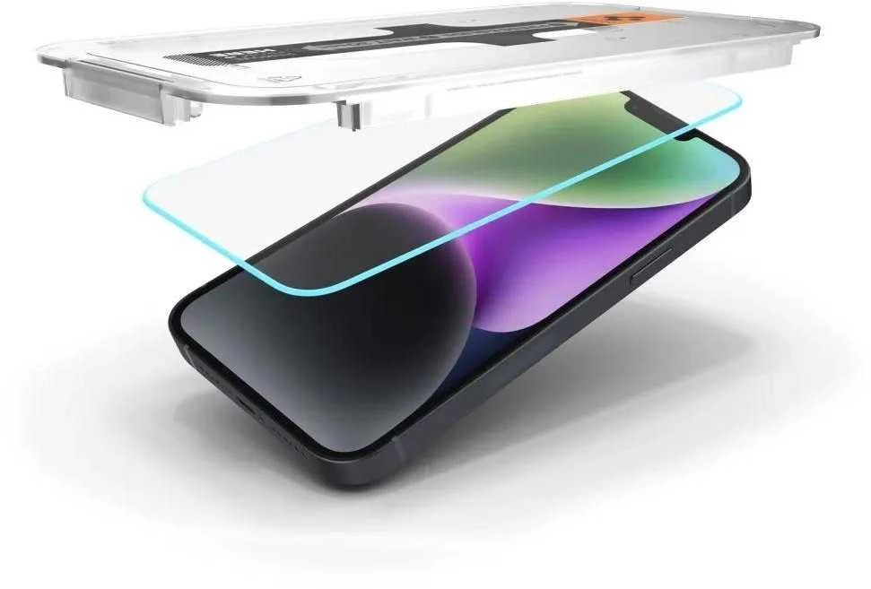Apsauginis stiklas Spigen GLAS.tR "EZ FIT" iPhone 13 / 13 Pro / 14