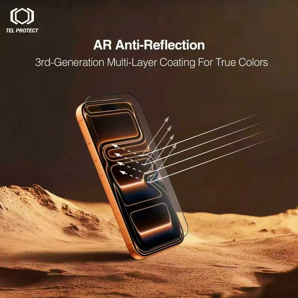 Apsauginis stiklas Tel Protect 10X AR 3.0 AntiReflective Titanium Samsung Galaxy S25 Ultra