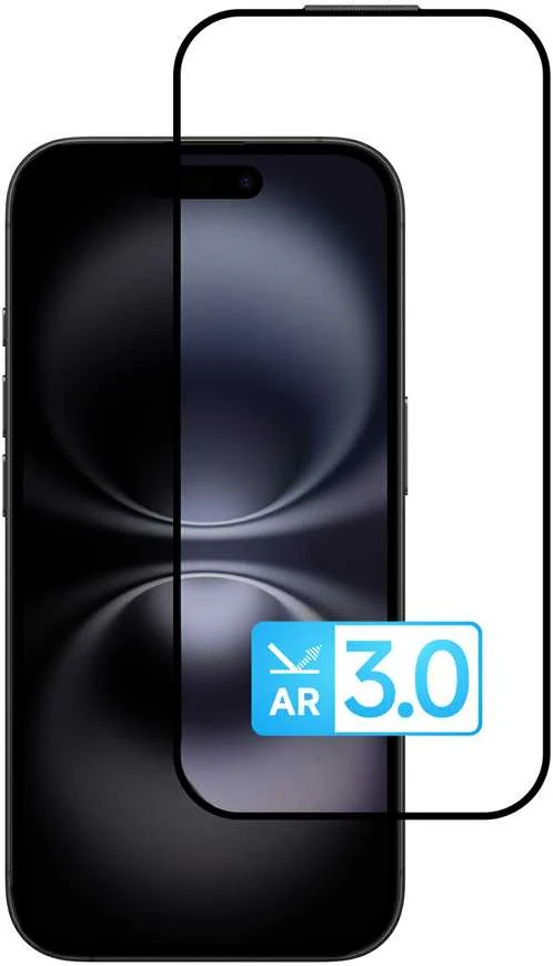 Apsauginis stiklas Tel Protect 10X AR 3.0 AntiReflective Titanium, skirtas iPhone 16 Pro/17