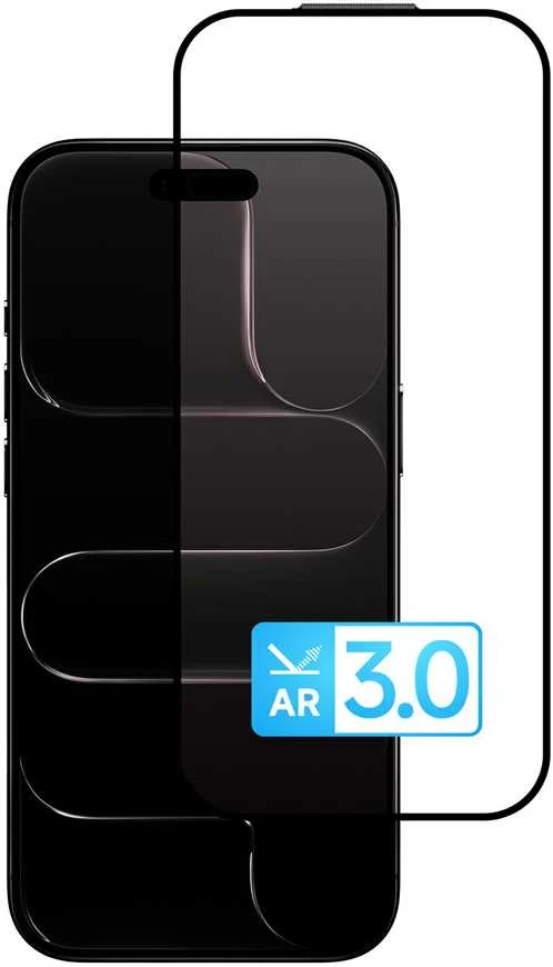 Apsauginis stiklas Tel Protect 10X AR 3.0 AntiReflective Titanium iPhone 17 Air (dėklas)