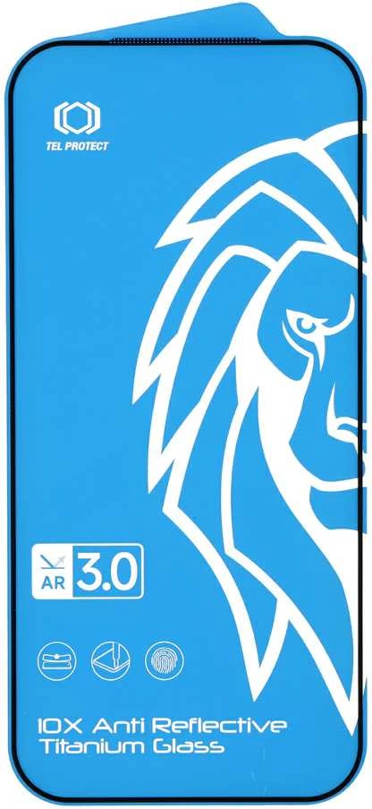Apsauginis stiklas Tel Protect 10X AR 3.0 AntiReflective Titanium iPhone 17 Pro Max (envelope)