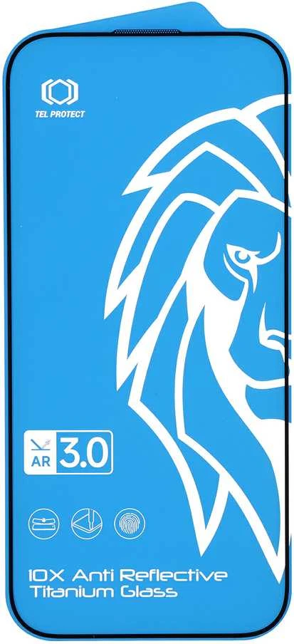 Apsauginis stiklas Tel Protect 10X AR 3.0 AntiReflective Titanium iPhone 15 Pro