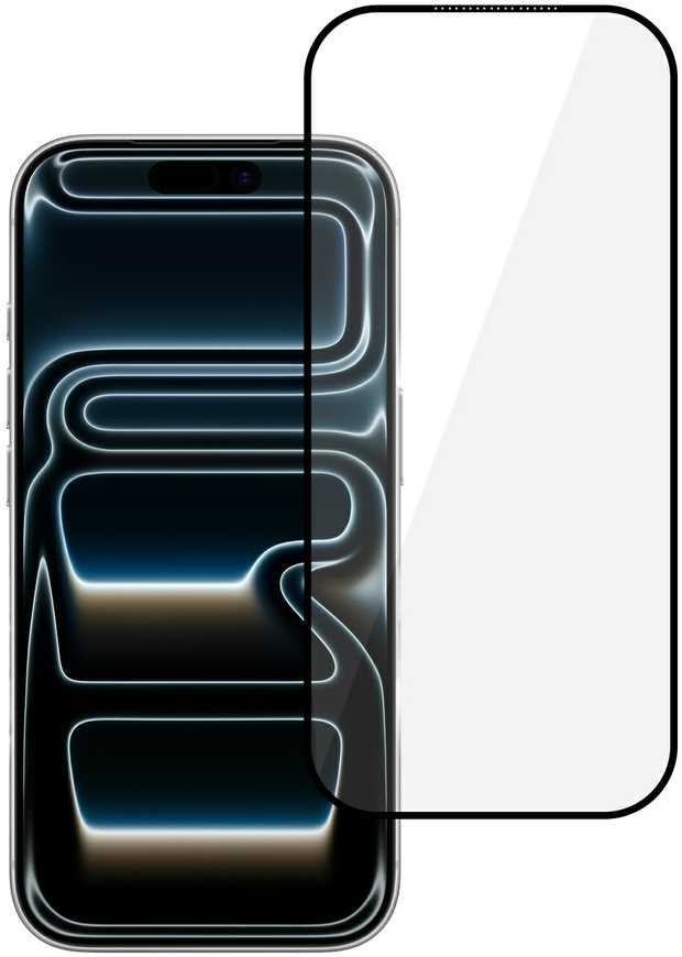 Apsauginis stiklas Tel Protect 10X HD DLC Diamond Coating, skirtas iPhone 17 Pro