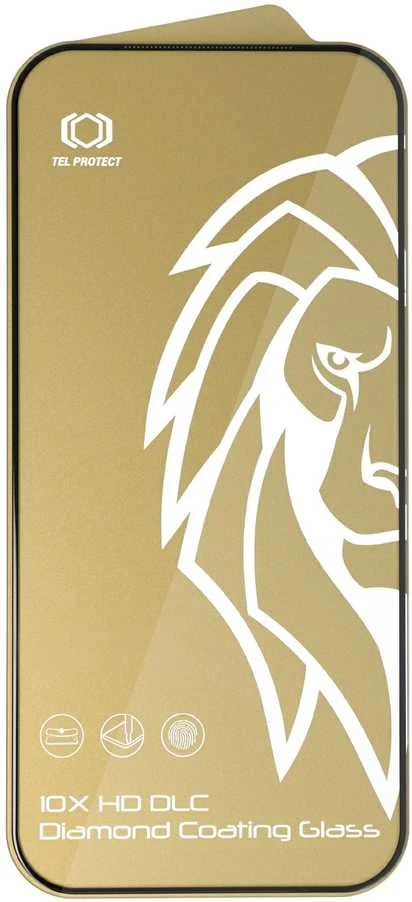 Apsauginis stiklas Tel Protect 10X HD DLC Diamond Coating skirtas Apple iPhone 17 Pro Max (envelope)