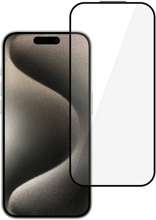 Apsauginis stiklas Tel Protect 10X HD DLC Diamond Coating, skirtas „iPhone 15 Pro Max“ (vokelis)
