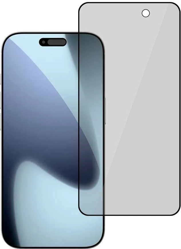Apsauginis stiklas Tel Protect 10X Privacy Titanium skirtas Apple iPhone 17 Pro