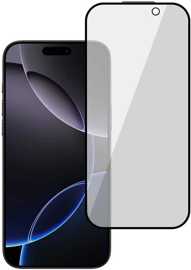 Apsauginis stiklas Tel Protect 10X Privacy DLC su deimantine danga, skirtas iPhone 16 Pro Max