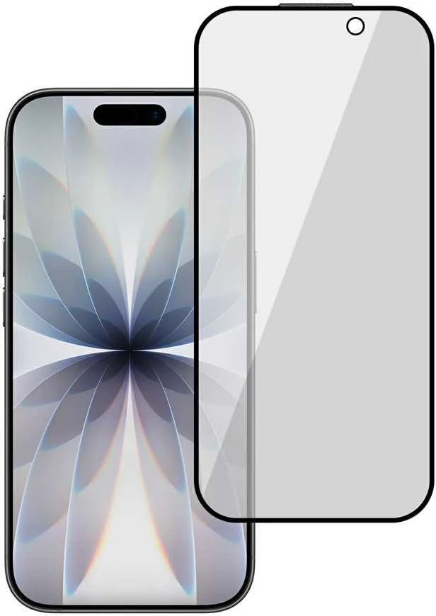 Apsauginis stiklas Tel Protect 10X Privacy DLC Diamond Coating skirtas iPhone 16 Pro/17