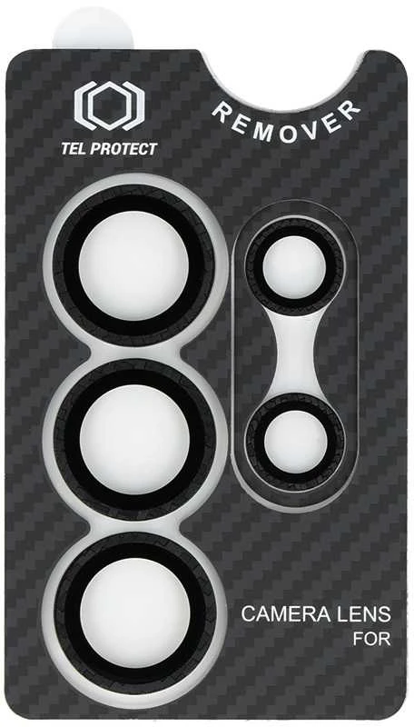 Apsauginis stiklas Tel Protect 3D Lens Aramid Series skirtas Samsung Galaxy S26 Ultra (objektyvui 5 vnt)