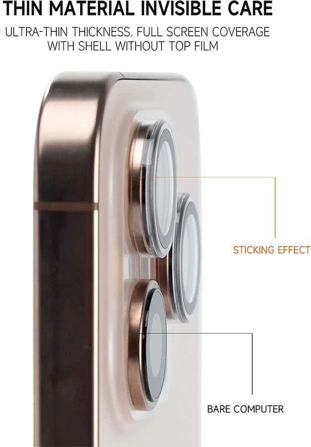 Apsauginis stiklas Tel Protect 3D Lens skirtas Samsung Galaxy S26 Plus juodas (objektyvui 3 vnti)